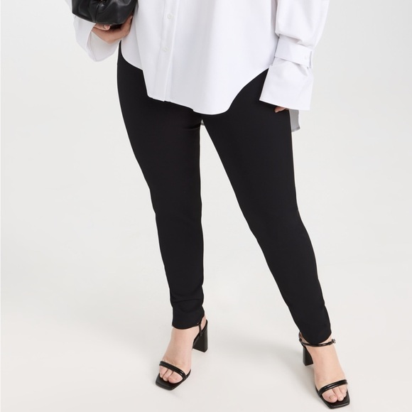 NWT Veronica Beard Black Leggings - Picture 1 of 6